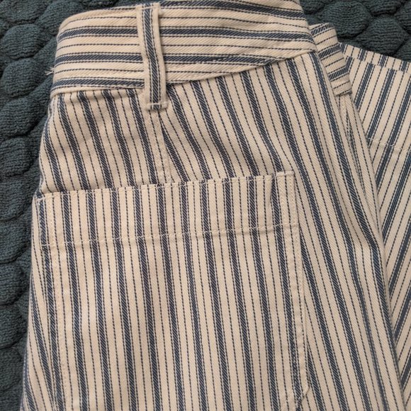 Madewell Emmett Striped Wide Leg Pants - Picture 6 of 7